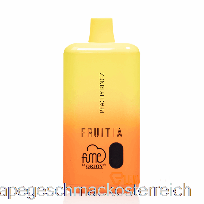Fruitia X Fume 8000 Einweg-Peachy-Ringz-Vape-Geschmack